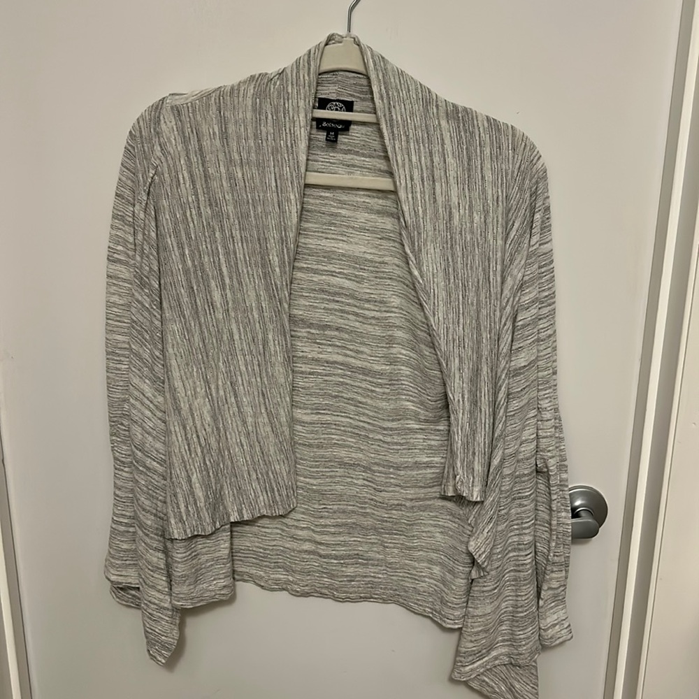 GRAY COVER UP WOMENS MEDIUM